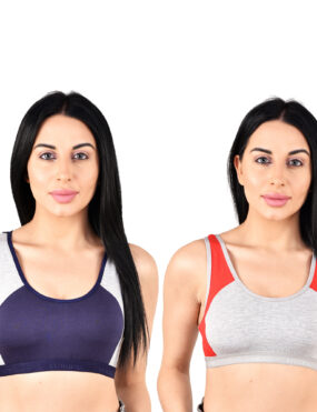 Beautiful Best Quality Cotton Lycra Sports Bra for Girls and Women